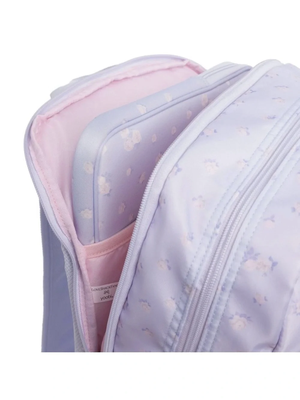 Loveshackfancy Everblooming Rosettes Ditsy Backpack with Matching Lunch Bag